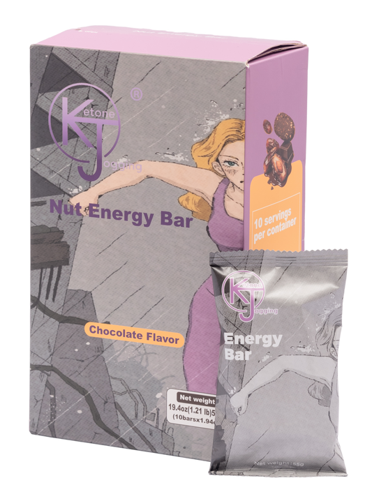 Ketone Jogging, Energy bar <chocolate>, 10x packs